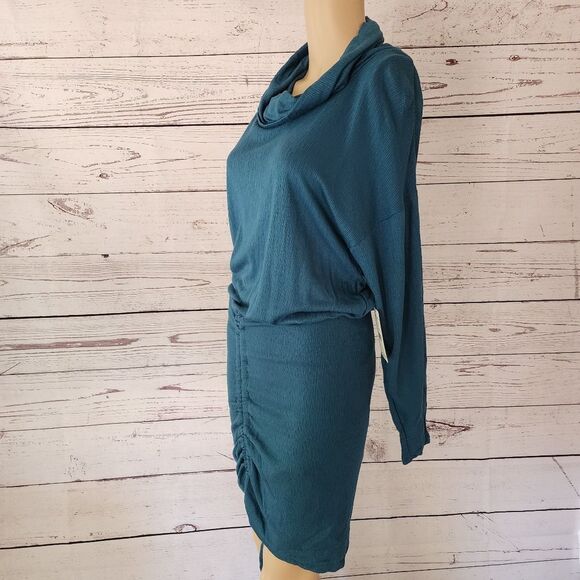 Free People Sundown Long Sleeve Mini Dress XS NWT - Picture 4 of 5